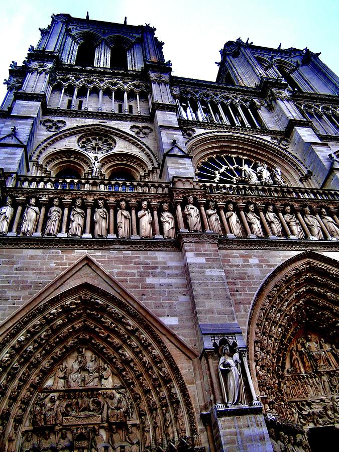 The Majestic Notre Dame Photograph by Tanya White
