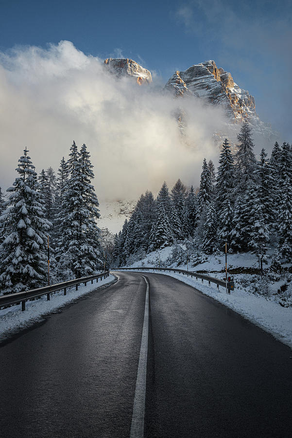 The majestic road Photograph by Yuri Santin