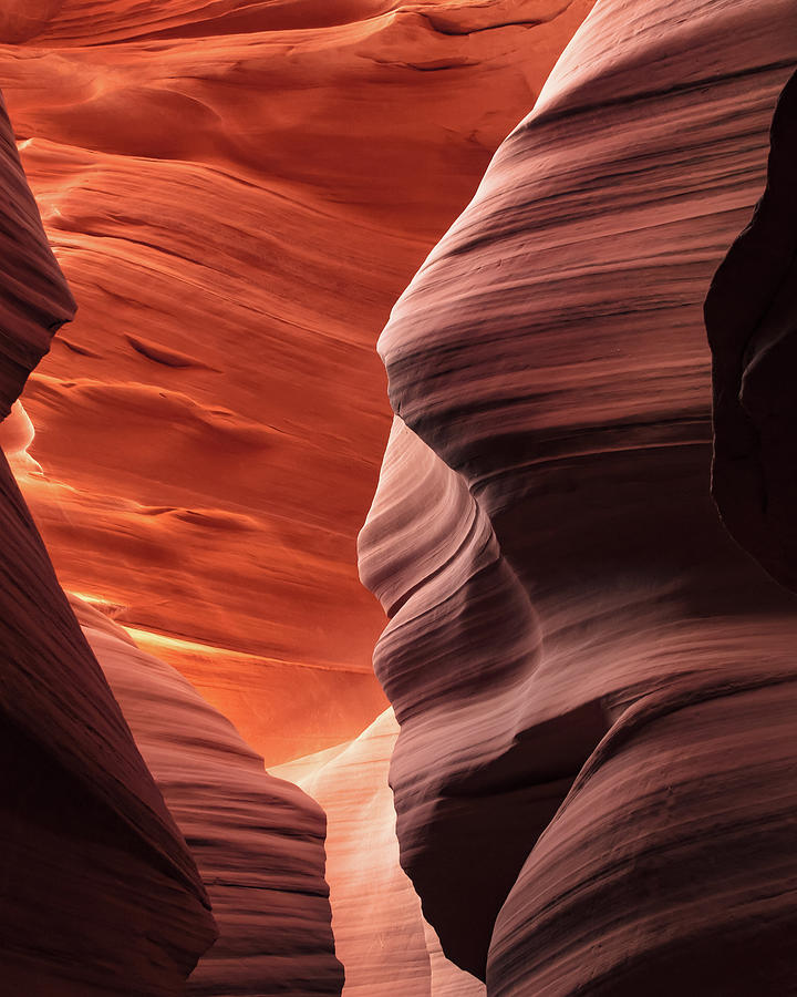 The Majestic Sandstone Walls Of Antelope Canyon Photograph by Gregory Ballos