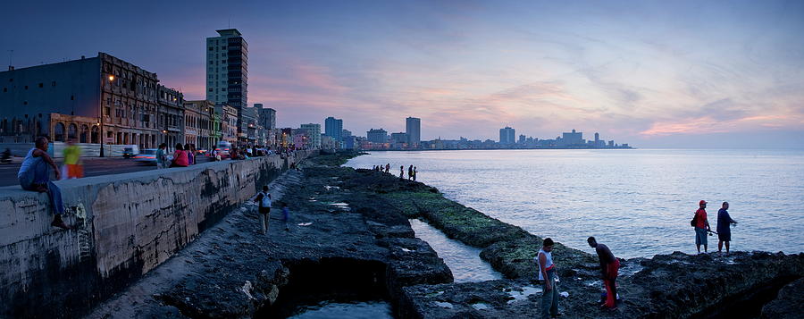 The Malecon Photograph by Ben Pipe | Fine Art America