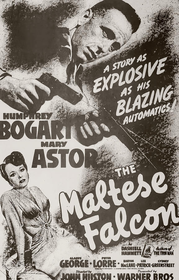 The Maltese Falcon - Sign Photograph by Donna Kennedy