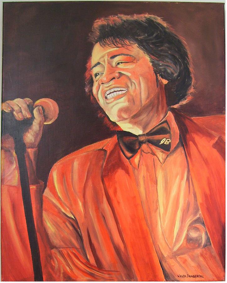 The Man and His Music Painting by Wanda Dansereau