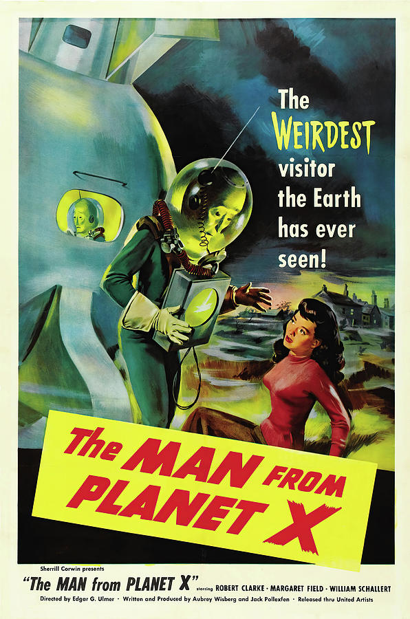 THE MAN FROM PLANET X -1951-, directed by EDGAR ULMER. Photograph by Album