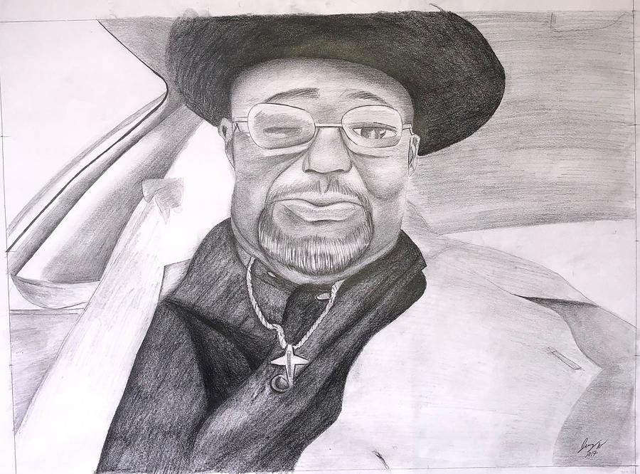 The Man The Myth The Legend Drawing by Jerry Washington - Fine Art America