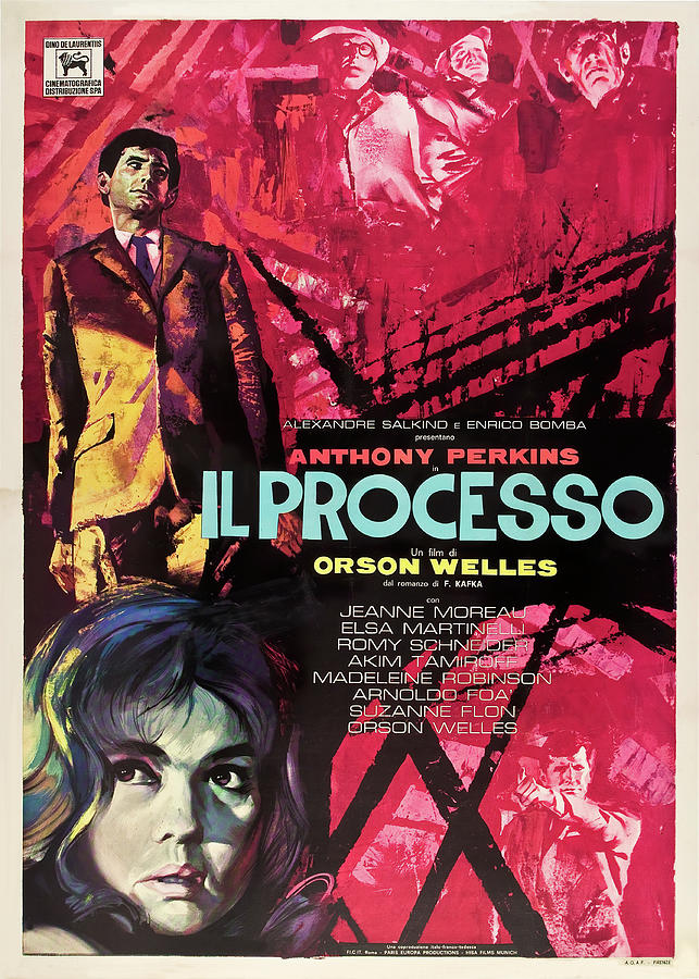 Il Processo, 1962 Mixed Media by Movie World Posters