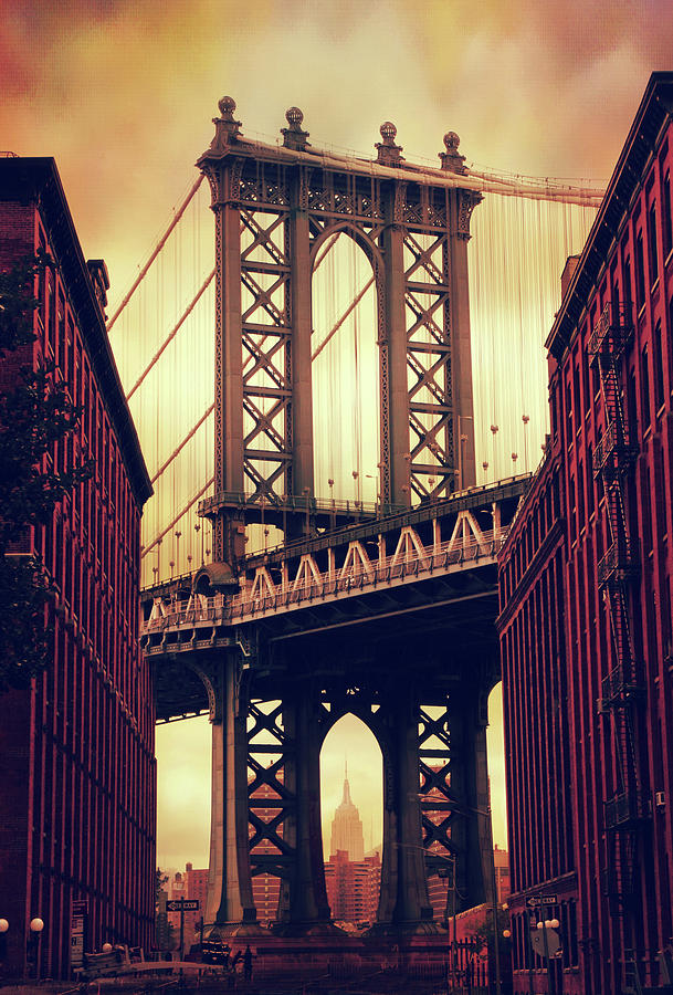 The Manhattan Bridge Photograph by Jessica Jenney