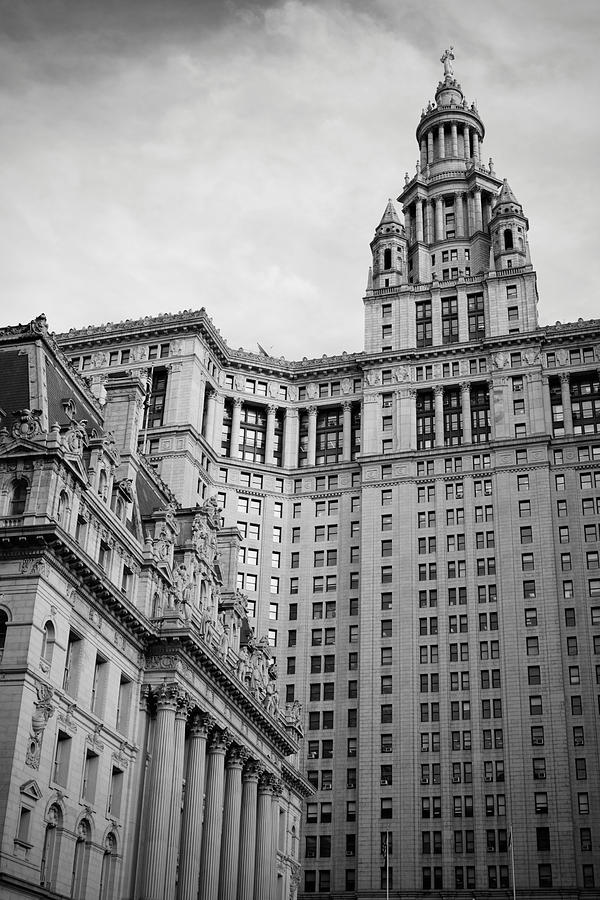 The Manhattan Municipal Building Photograph by Hermes Fine Art
