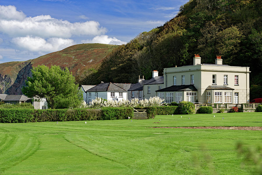 The Manor House, Lynmouth, Devon Photograph by Rod Johnson