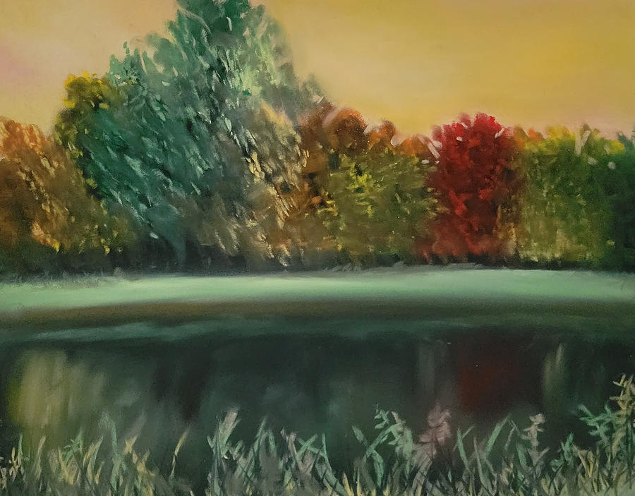 The Many Colors Of Autumn Pastel By Kelly Popella Fine Art America