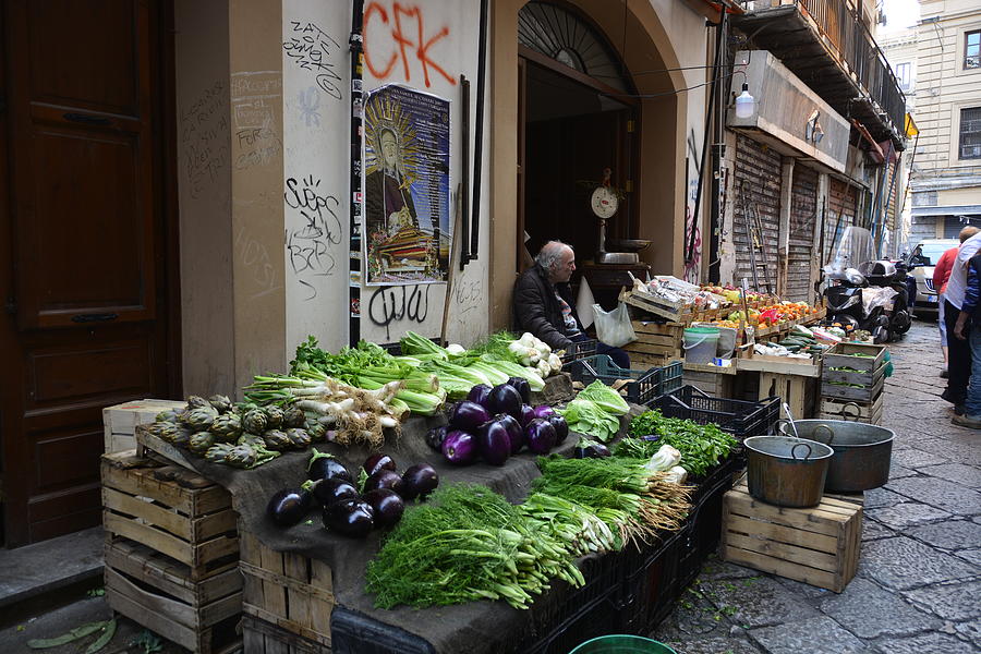 The Market in Palermo, Sicily Photograph by Regina Muscarella