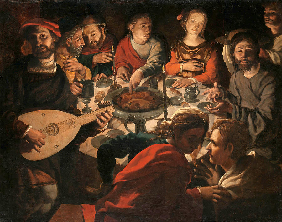 The Marriage at Cana Painting by Jan Cornelisz Vermeyen