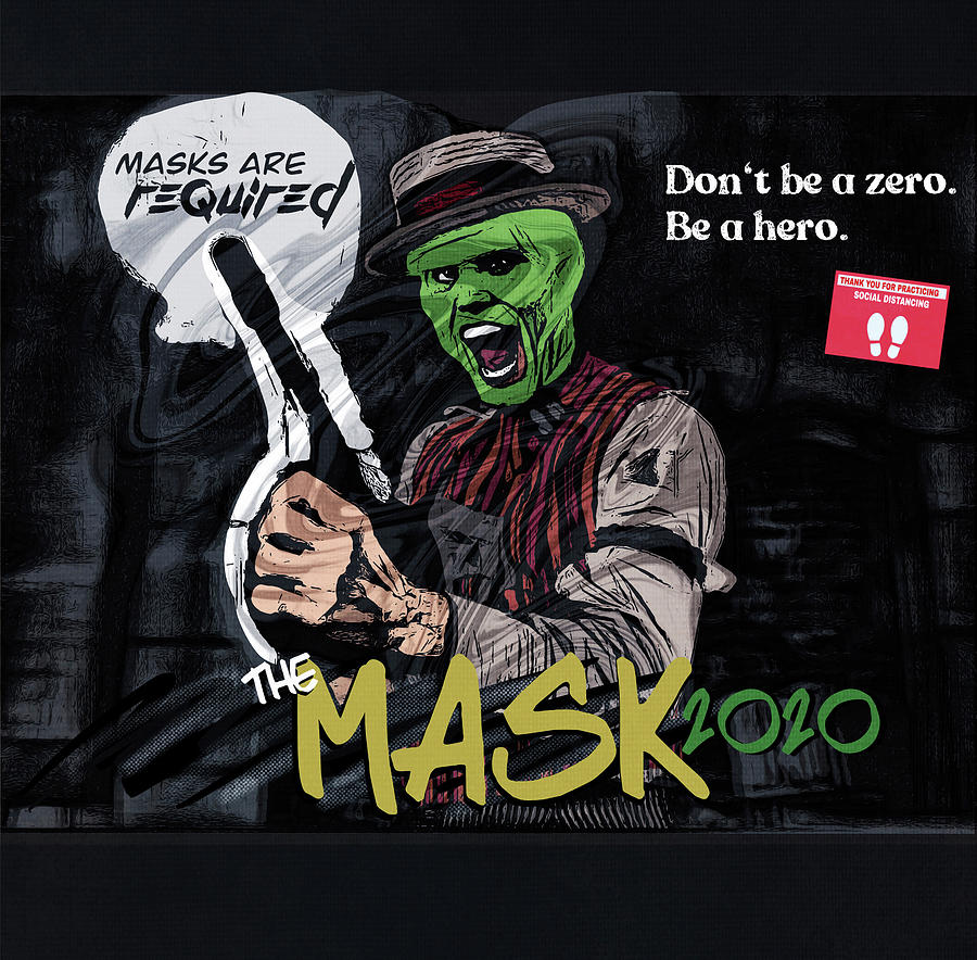 The Mask 2020 Digital Art by Christina Rick