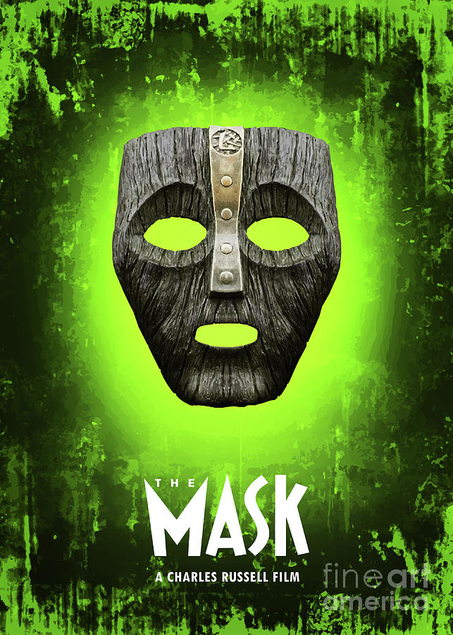 The Mask Digital Art - The Mask by Bo Kev