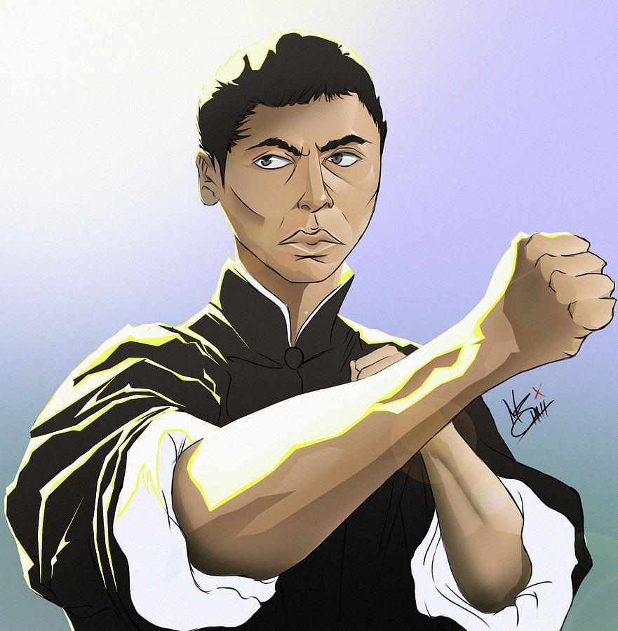 The Master Ip Man Digital Art by Nathan Shah | Fine Art America