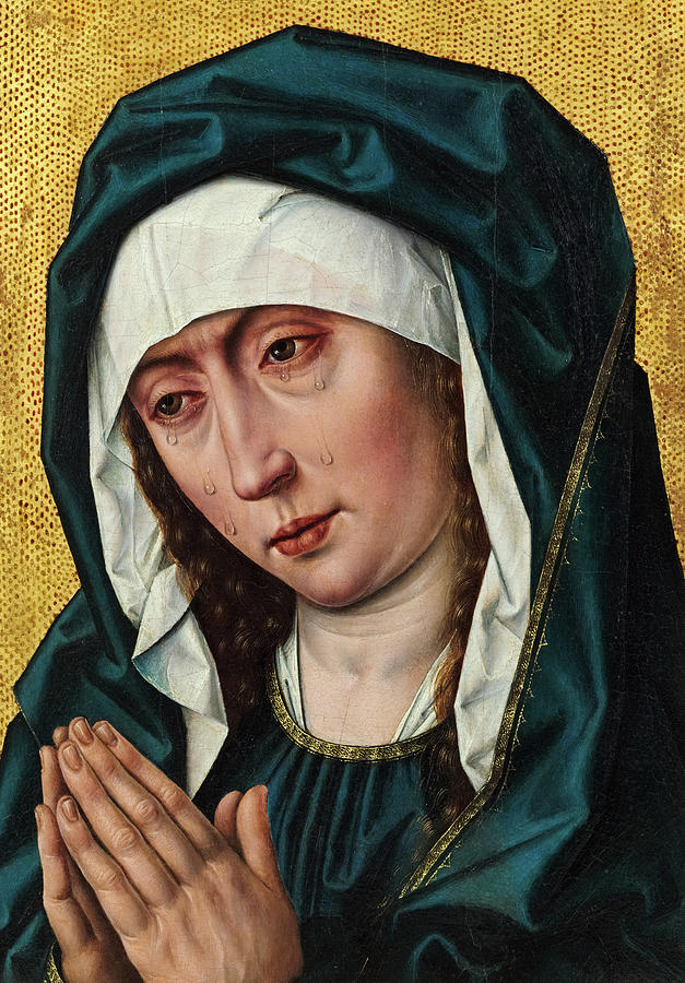The Mater Dolorosa, 1490 Painting by Aelbrecht Bouts Fine Art America