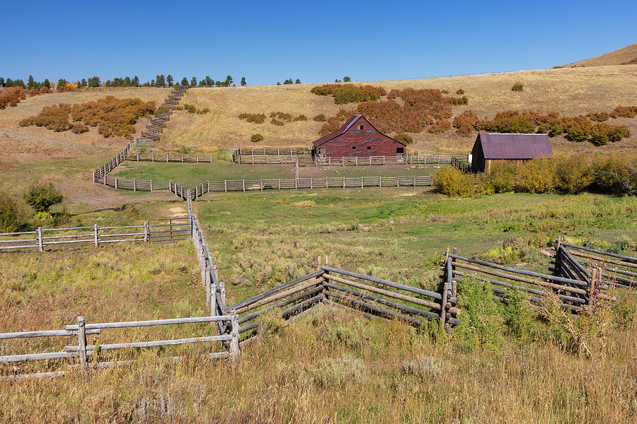 The Mattie Ross Ranch Photograph by Tim Stanley The Mattie Ross Ranch Photograph by Tim Stanley