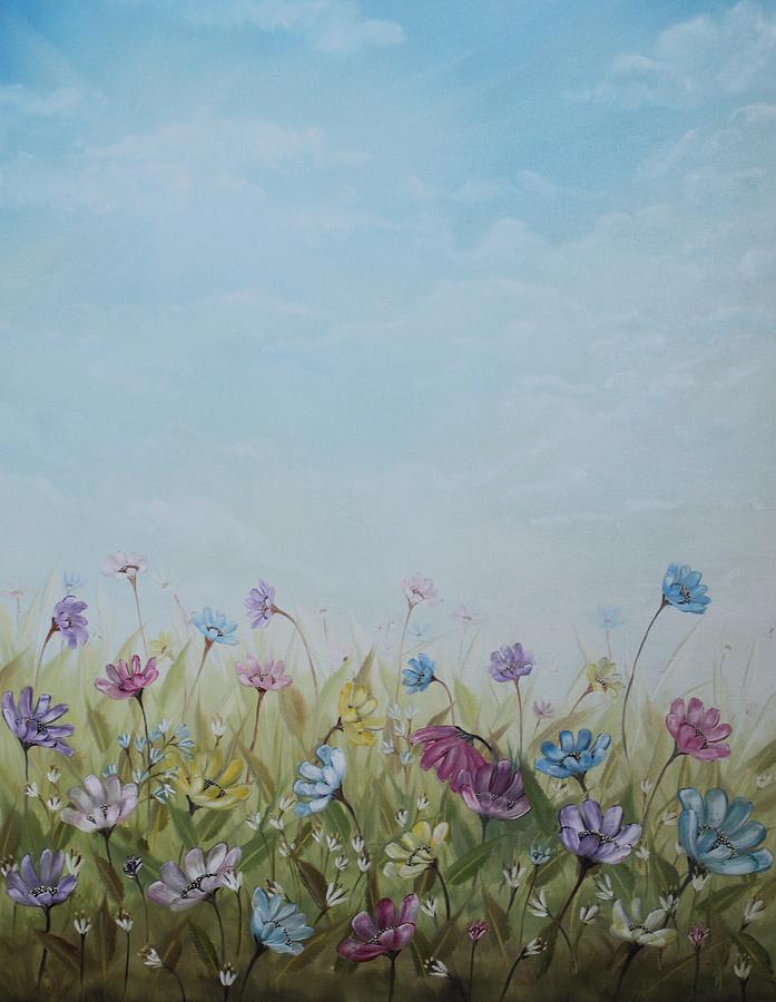 The Meadow Painting by Berlynn