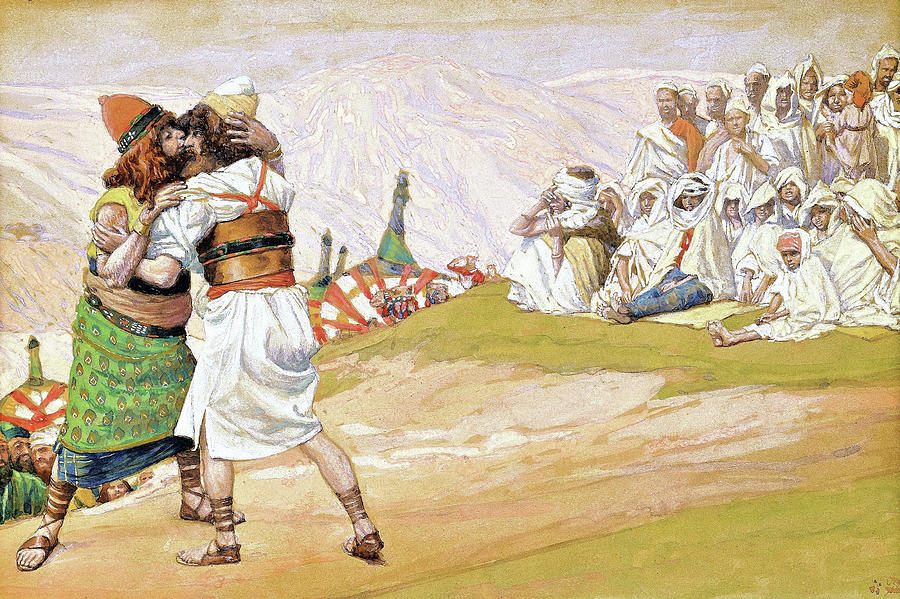 The Meeting of Esau and Jacob Digital Remastered Edition by James Tissot