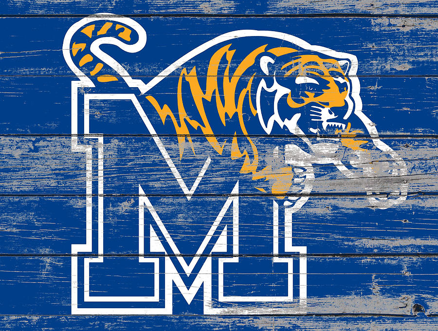 The Memphis Tigers 1b Mixed Media by Brian Reaves