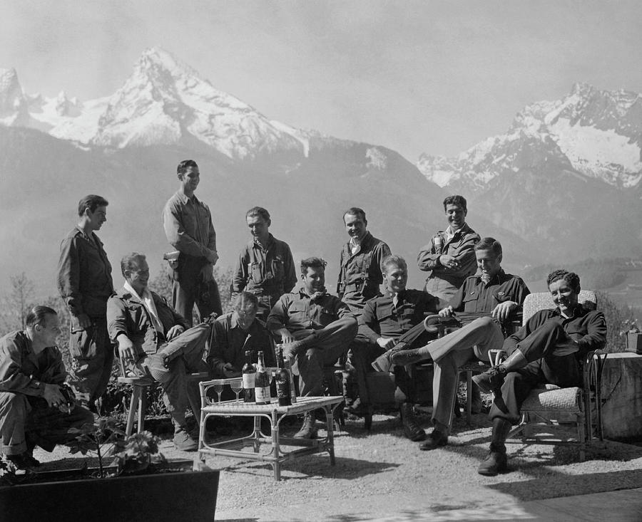 The Men Of Easy Company - Berchtesgaden - WW2 1945 Photograph by War Is Hell Store