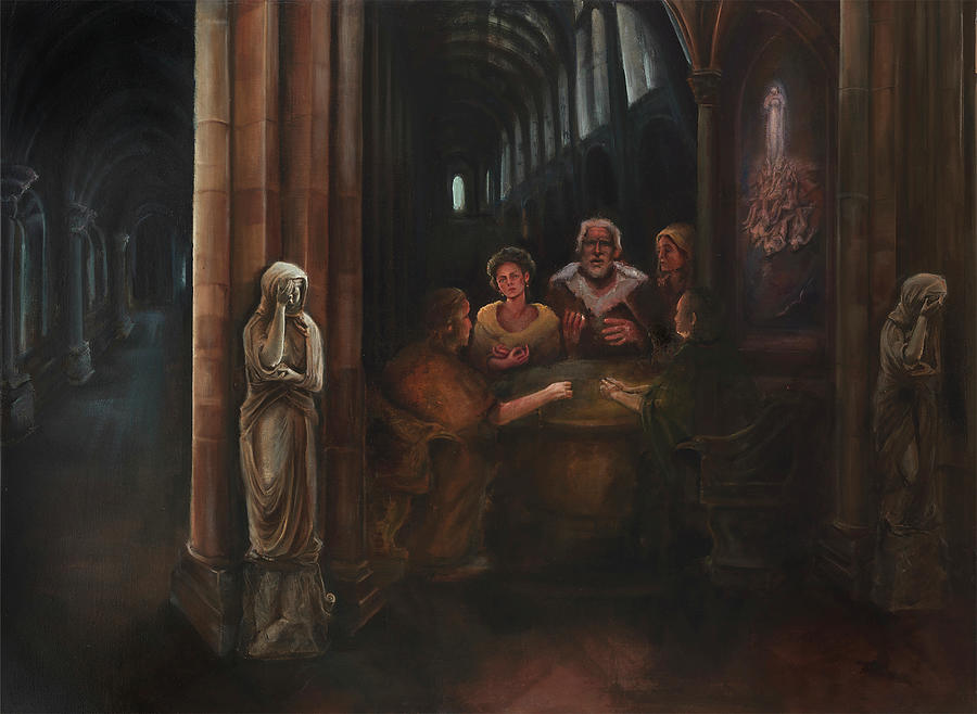 The mentor Painting by Jenny Richter