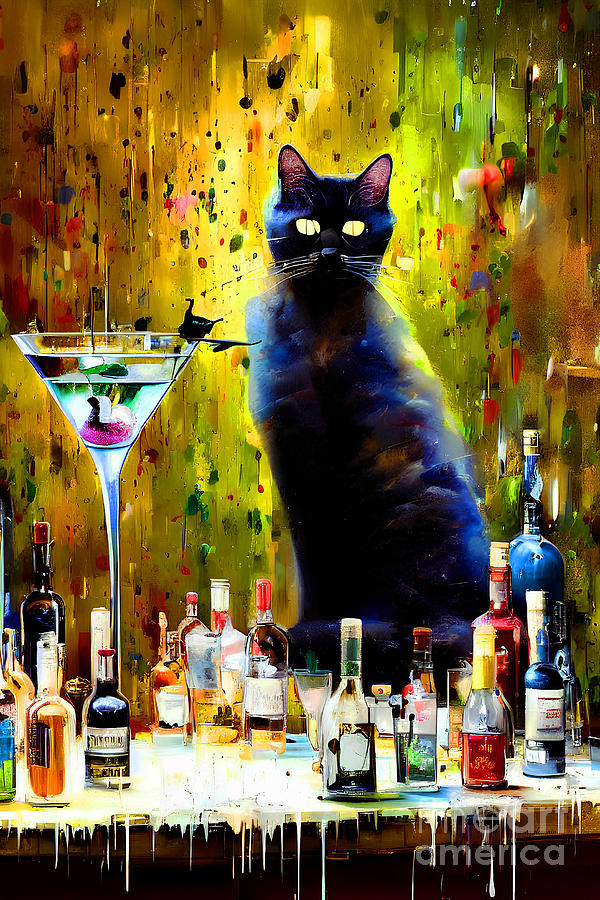 The Meowtini 20221203i Photograph by Wingsdomain Art and Photography