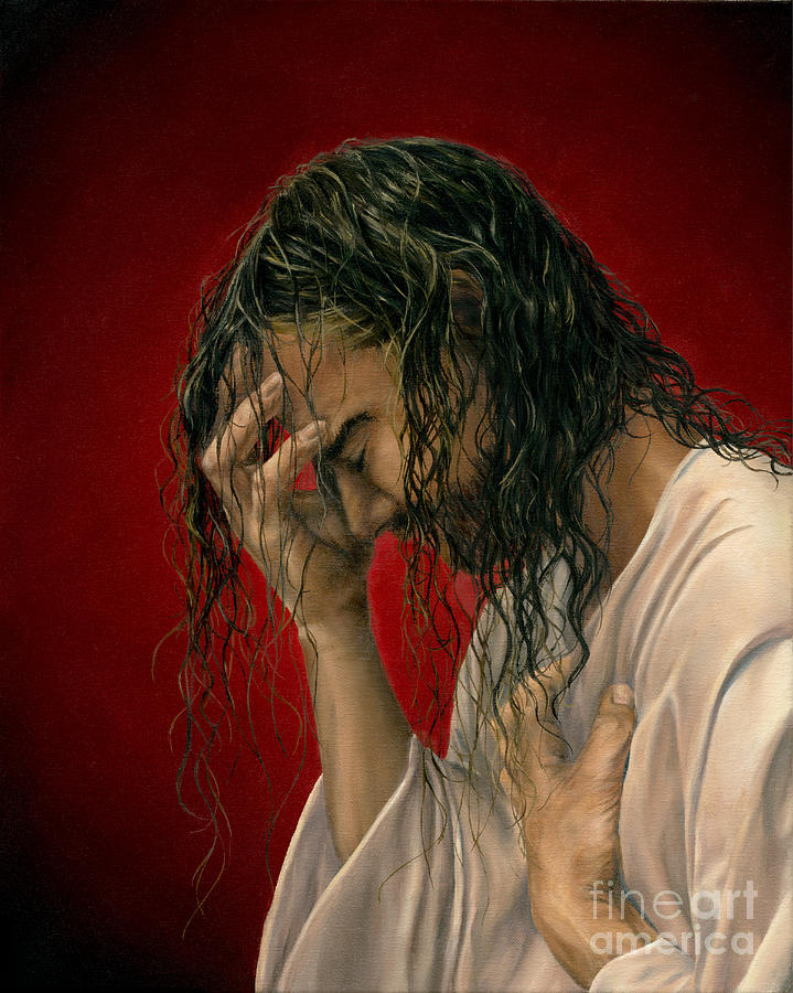 The Merciful Heart of Jesus Christ Painting by Sara Alvord - Pixels