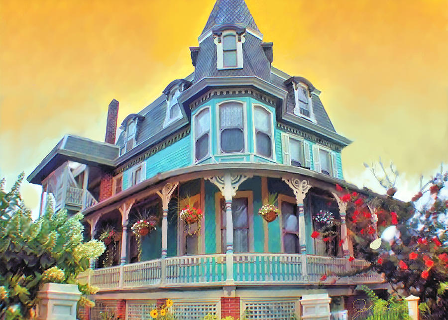 The Merry Widows House Painting by Joel Smith