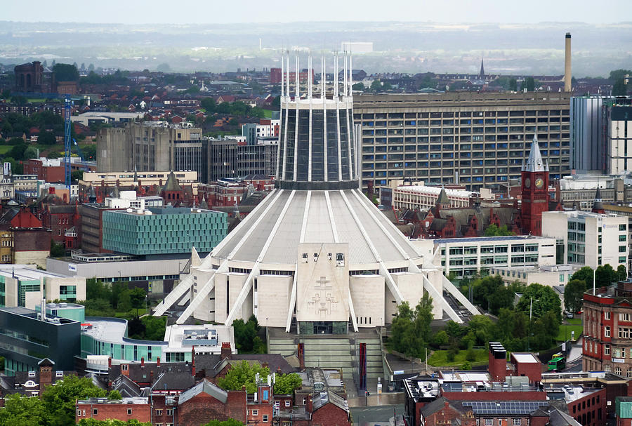 The Metropolitan Cathedral In Liverpool, England, Gb, Uk Photograph