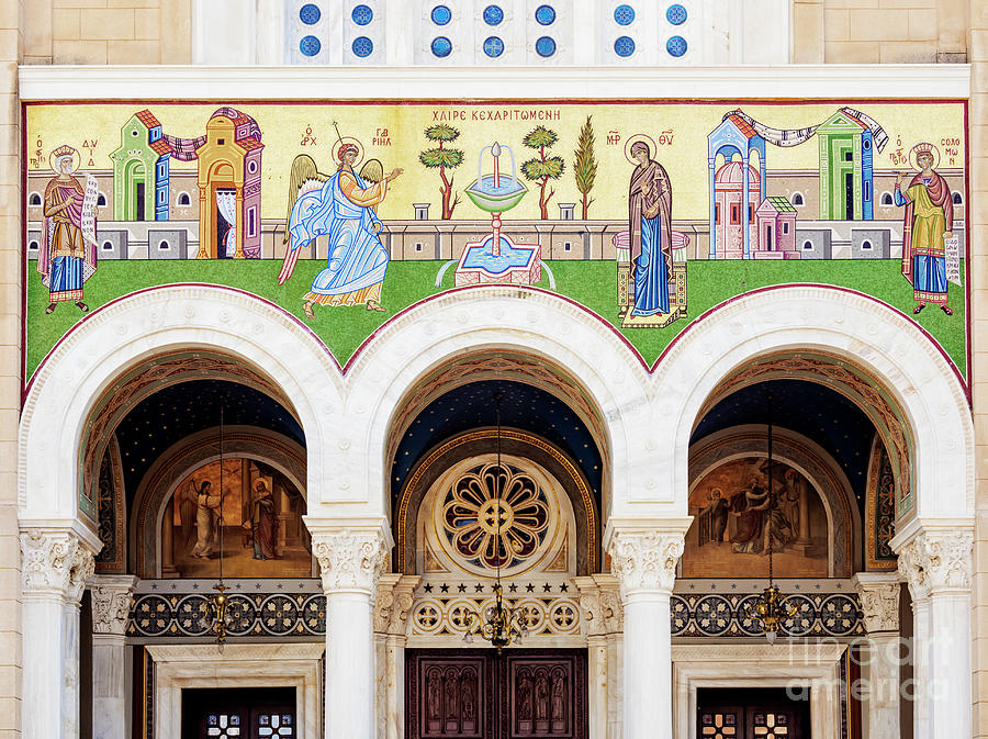 The Metropolitan Cathedral Of The Annunciation, Detailed View ...