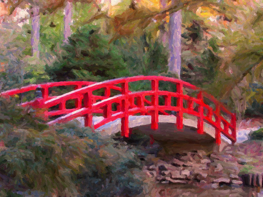 The Meyer Bridge Digital Art by David Zimmerman