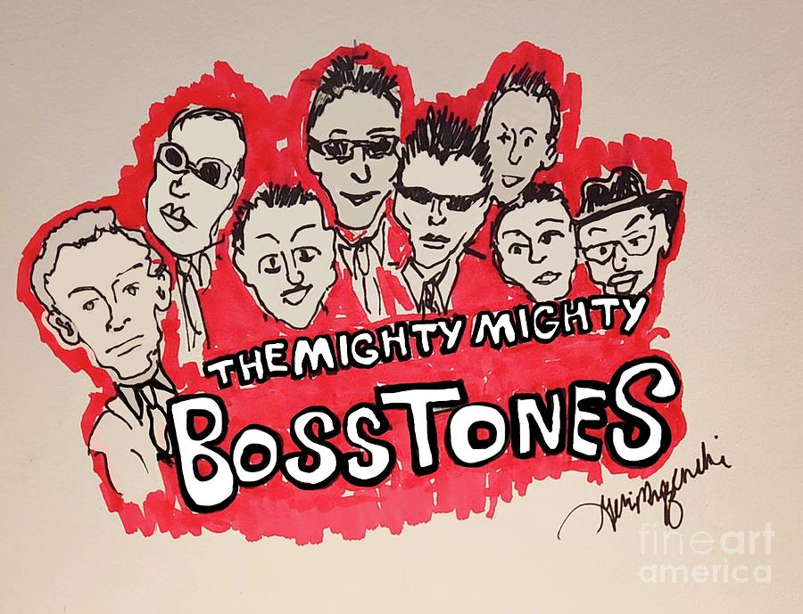 The Mighty Mighty Bosstones Mixed Media by Geraldine Myszenski | Pixels