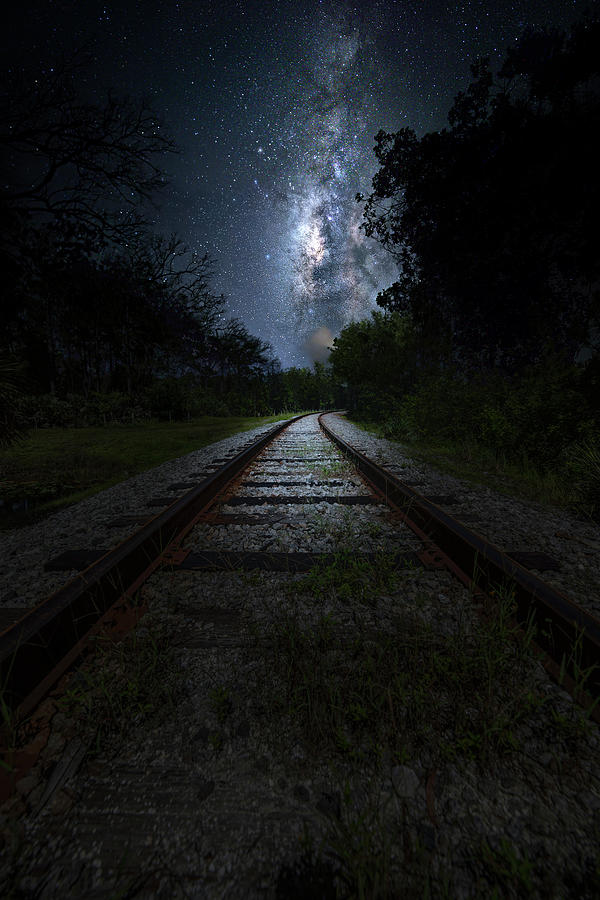 The Milky Way Transit Authority Photograph by Mark Andrew Thomas