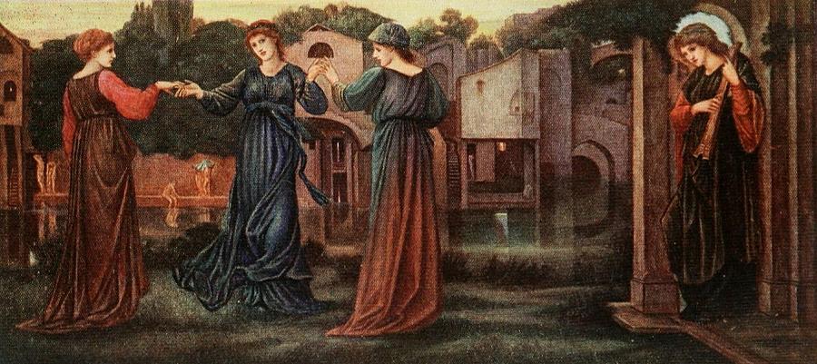 The Mill Painting by Edward Burne-Jones - Fine Art America