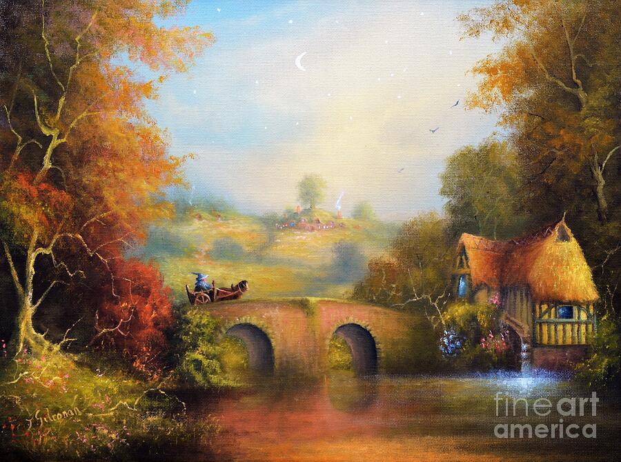 The Lord Of The Rings Painting - The Mill. by Joe Gilronan