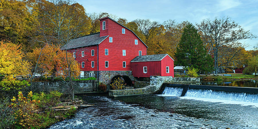 The Mill in Clinton Photograph by Nick Zelinsky Jr