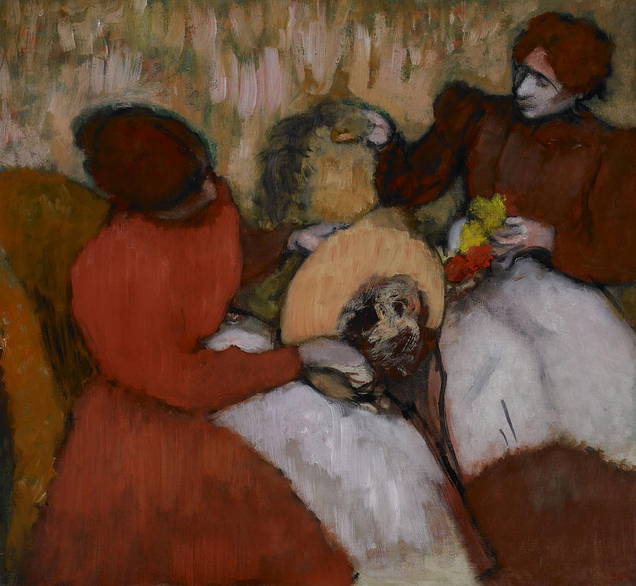 The Milliners, 1898 Painting by Edgar Degas