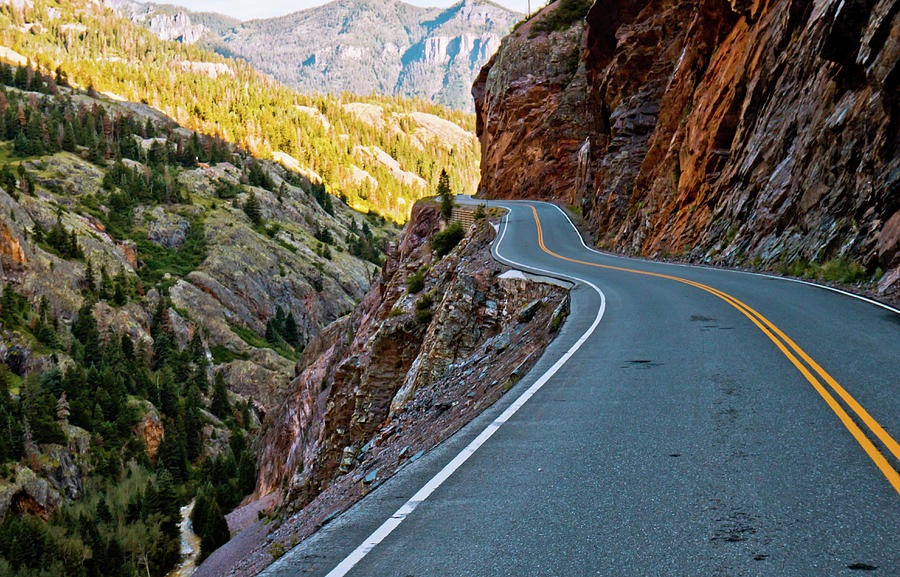 The Million Dollar Highway Photograph by Linda Unger