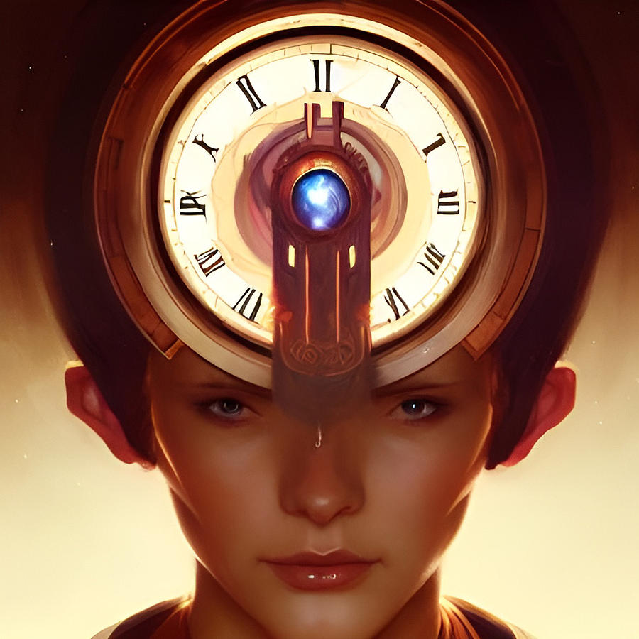 The Mind Clock Digital Art by Lastkxng Productions - Fine Art America