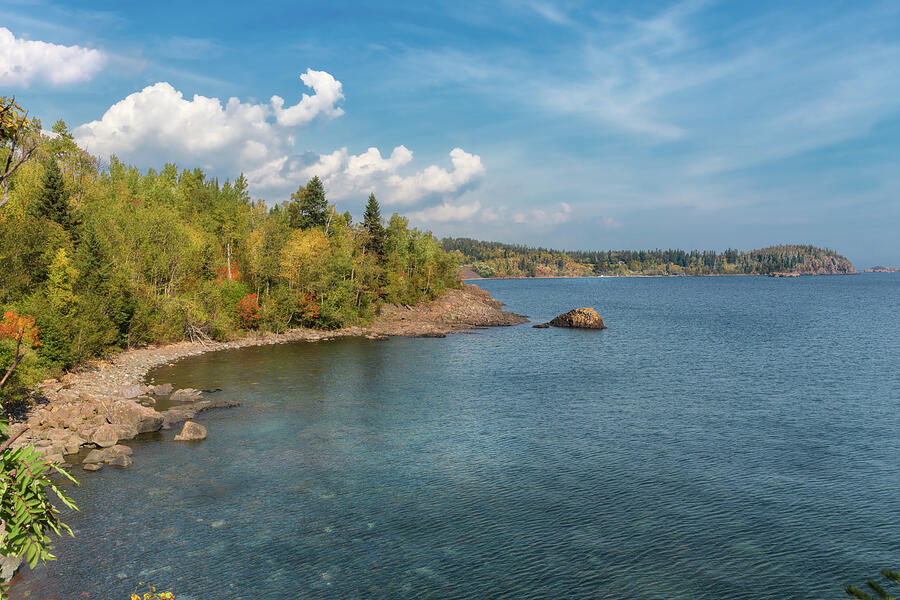 The Minnesota Side Of Lake Superior Photograph
