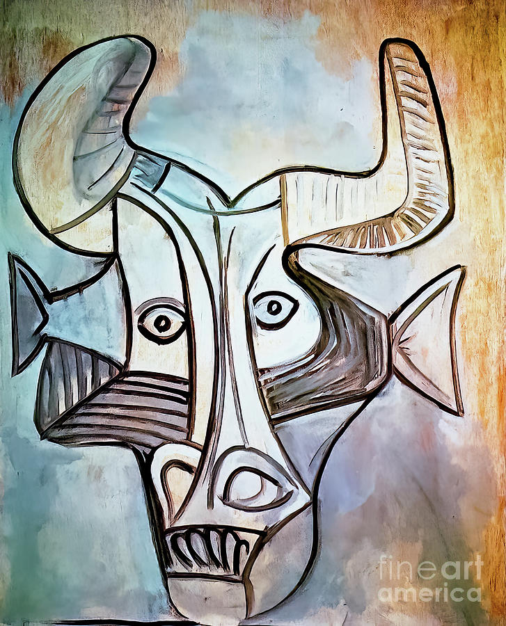 Pablo Picasso. Maquette for the cover of the journal