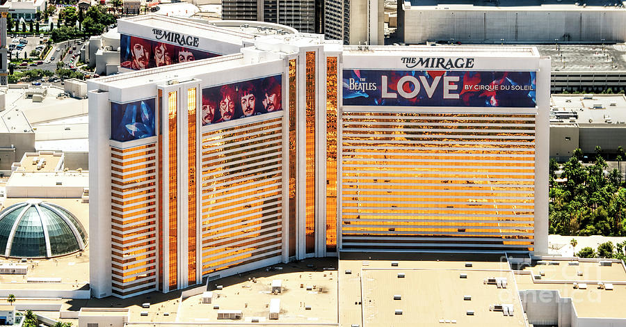 The Mirage Las Vegas in Las Vegas Nevada Photograph by David Oppenheimer
