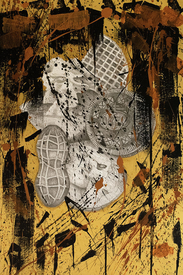 The Missed Cookies And Ice Cream Mixed Media by Sherell Marie The Missed Cookies And Ice Cream Mixed Media by Sherell Marie