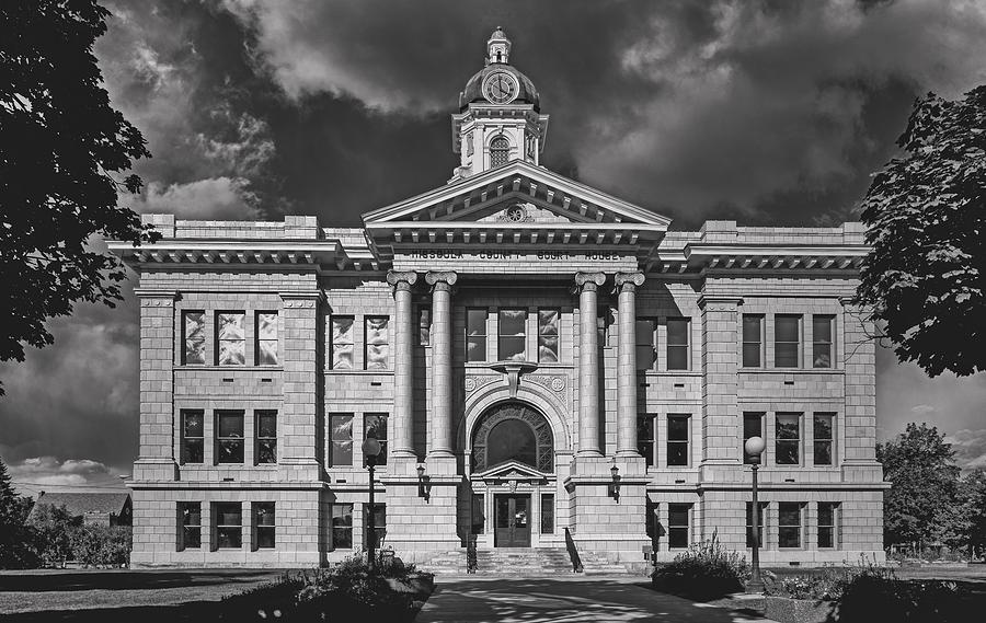 The Missoula County Courthouse Photograph by Mountain Dreams Fine Art