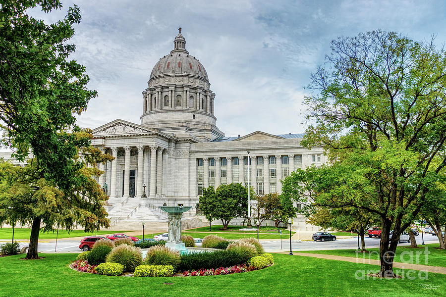 The Missouri Capitol Photograph by Jennifer White