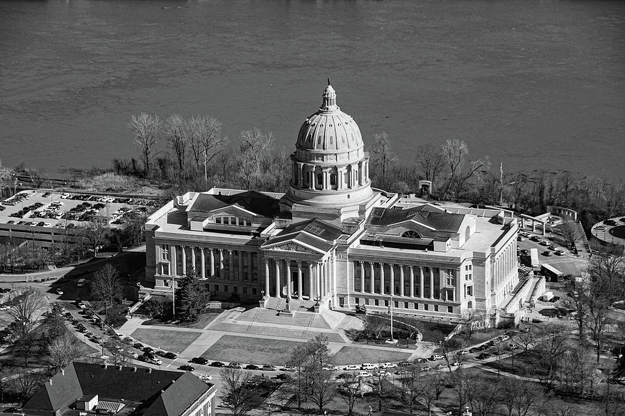 Architecture Photograph - The Missouri State Capitol by Missouri Picture Archive
