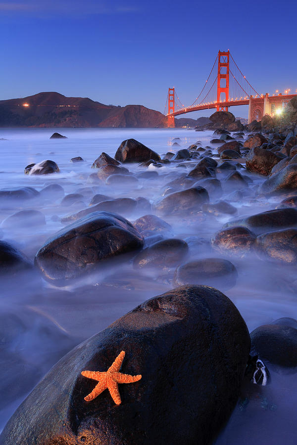 San Francisco Photograph - The Mist At Golden Gate by Erick Castellon