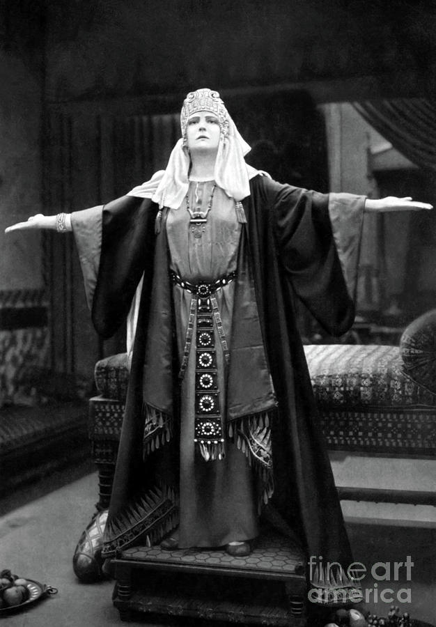 The Mistress of the World - 1919 Photograph by Sad Hill - Bizarre Los Angeles Archive