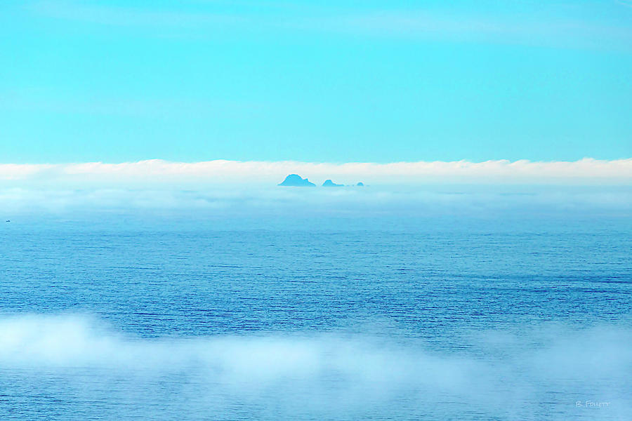 The Mists of Farallon Photograph by Bonnie Follett
