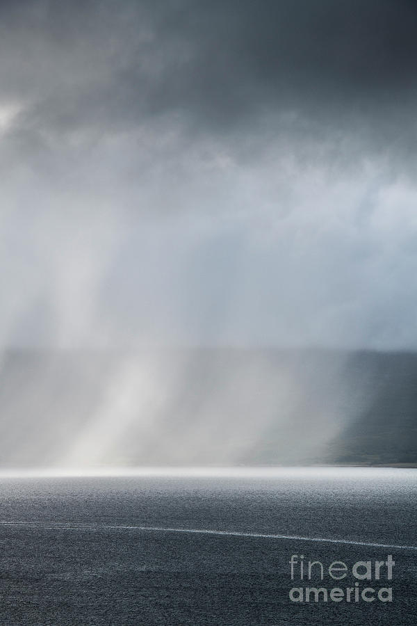The Misty Isle Photograph by David Lichtneker
